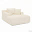 Chaise longue rembourrée en mousse Corduroy-570702641