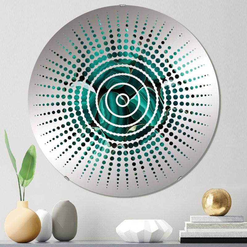 Aleli - Sun Circles Wall Mirror, 31.4" x 31.4"