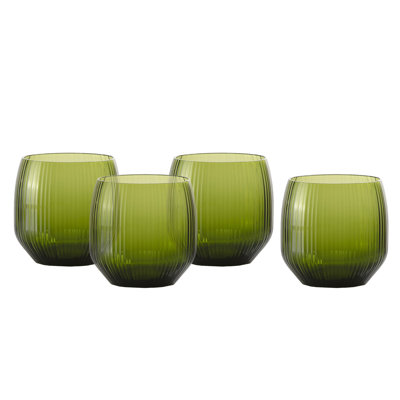 Ribbed Highball Glass