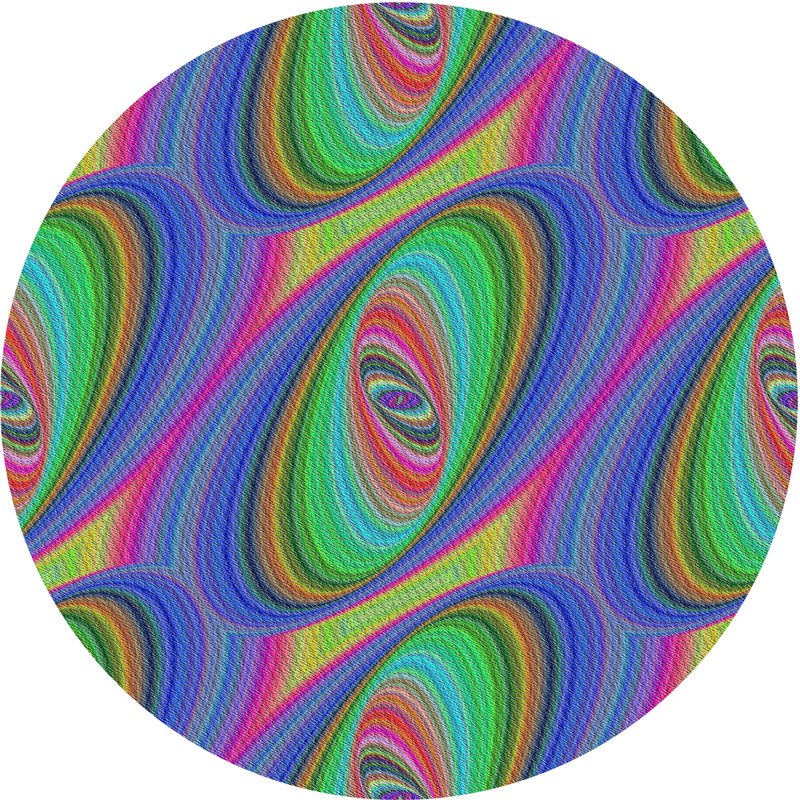 Indoor Rug, Round 6'