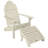 Hinz Outdoor Adirondack Chair With Ottoman-119034087