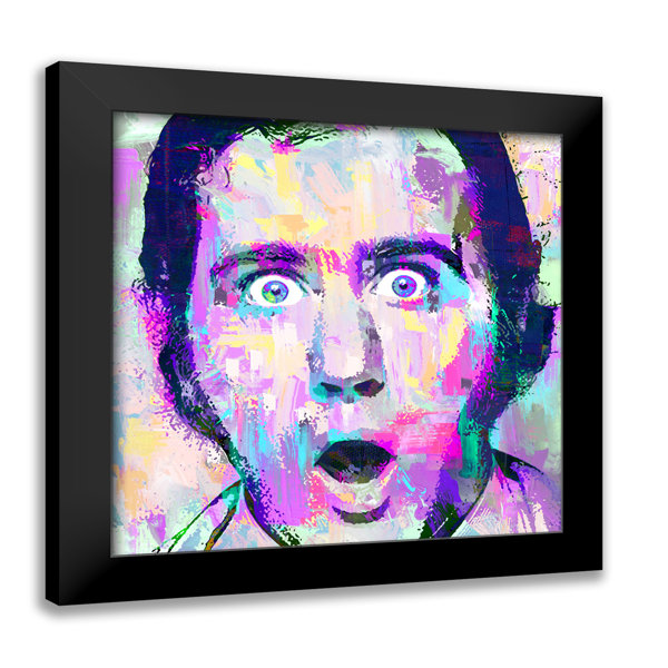 Red Barrel Studio® Andy Kaufman Pop Art-Giclee on Paper with Black ...