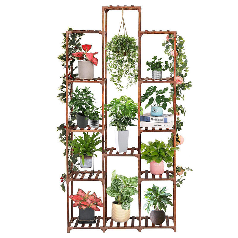 Arlmont & Co. Plant Stand Indoor Outdoor,Large Plant Rack for Window ...