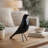 Pio Black Decorative Bird