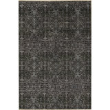 Hand-Knotted High-Quality Black Area Rug