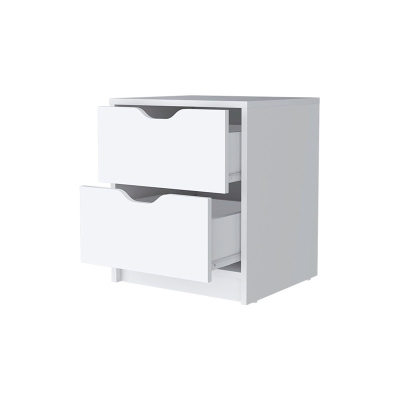 Table de chevet blanche Jetsyn