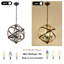 Lustre en bois Farmhouse Orb