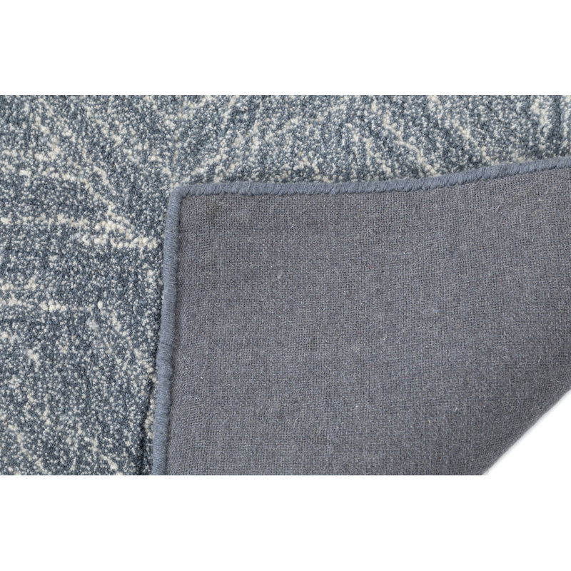 Shale Hand Tufted Area Rug in Denim, Rectangle 7'6" x 9'6"