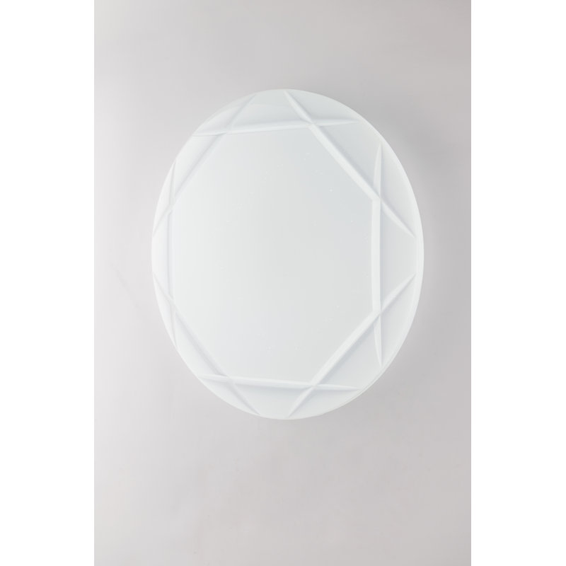 Candeece Acrylic Flush Mount, 50Cm x 50Cm x 7Cm