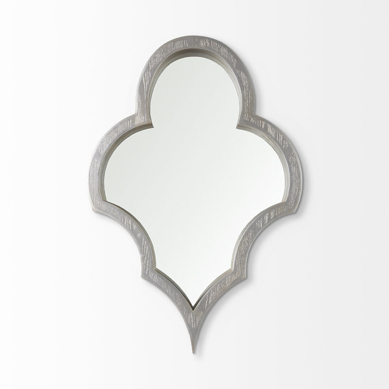 Miroir d'appoint moderne et éclectique, Argent