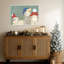 «Sheep Xmas I» par Jade Reynolds, reproduction d'art sur toile encadrée