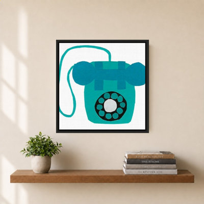 Retro Telephone Blue