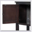 Grande console de rangement rétro avec quatre petits tiroirs Cambridge Series, parfaite pour un décor élégant et fonctionnel.-1108186343