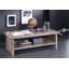 Sydney Solid Wood Sled Coffee Table with Storage