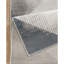 Tapis gris moderne en polyester gris (5 pi 3 po x 7 pi 3 po) - résistant aux taches et adapté aux enfants et aux animaux de compagnie pour le salon, la chambre à coucher et le bureau