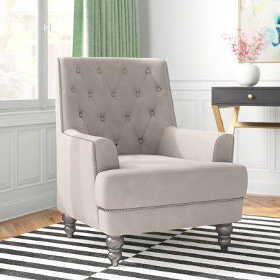 Zaria Velvet Armchair