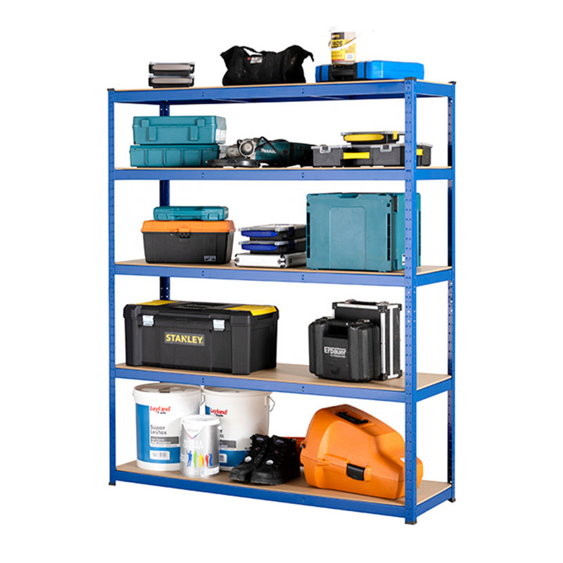 Carrero Metal Shelving Unit, 180cm H x 150cm W x 45 cm D