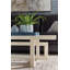 Table basse commerciale et rectangulaire