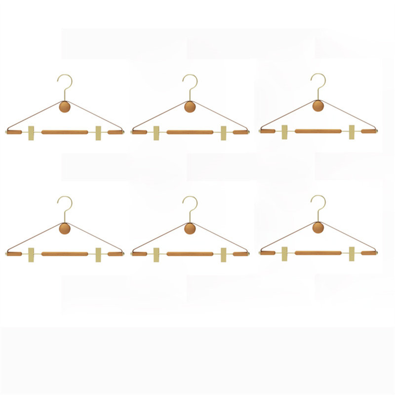 Porte-pantalons en bois massif, 3