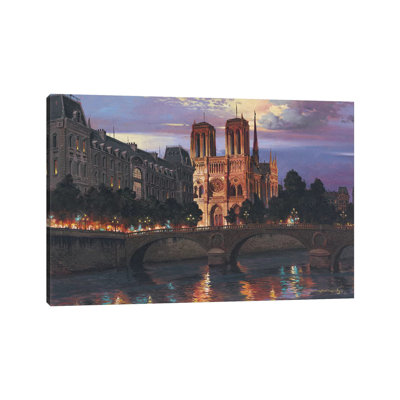 " Notre Dame " Painting Print