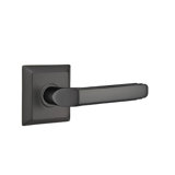 Milano Flat Passage (Hall & Closet) Door Lever with Square Rosette