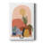 Paper Scene I -Custom Wrapped Gallery Cavas