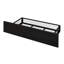 Lit superposé double au-dessus de grand lit double, noir. Structure en fer assurant. Gain de place pour. Option d'assemblage facile-1475042055