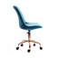 Blue Elephant Velvet Task Chair-497543418