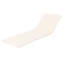 Coussin d'extérieur de couleur crème / eau - P 76,52 po x l 26,16 po x H 2,01 po, aucun assemblage requis pour un moment de détente Coussin de véranda crème