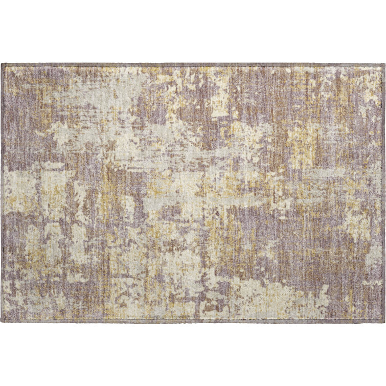 Premium Machine Washable Mayfield AMF1008 Abstract Rug
