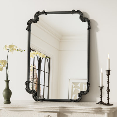 Genan Accent Scalloped Rectangle Wall Mirror
