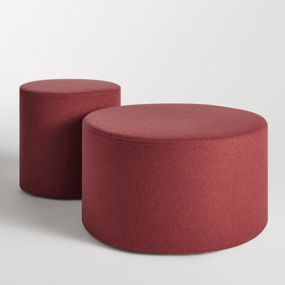 Bumper Upholstered Pouf
