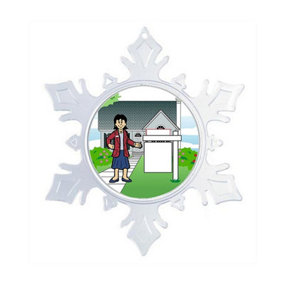 5.5'' Handmade Holiday Shaped Ornament