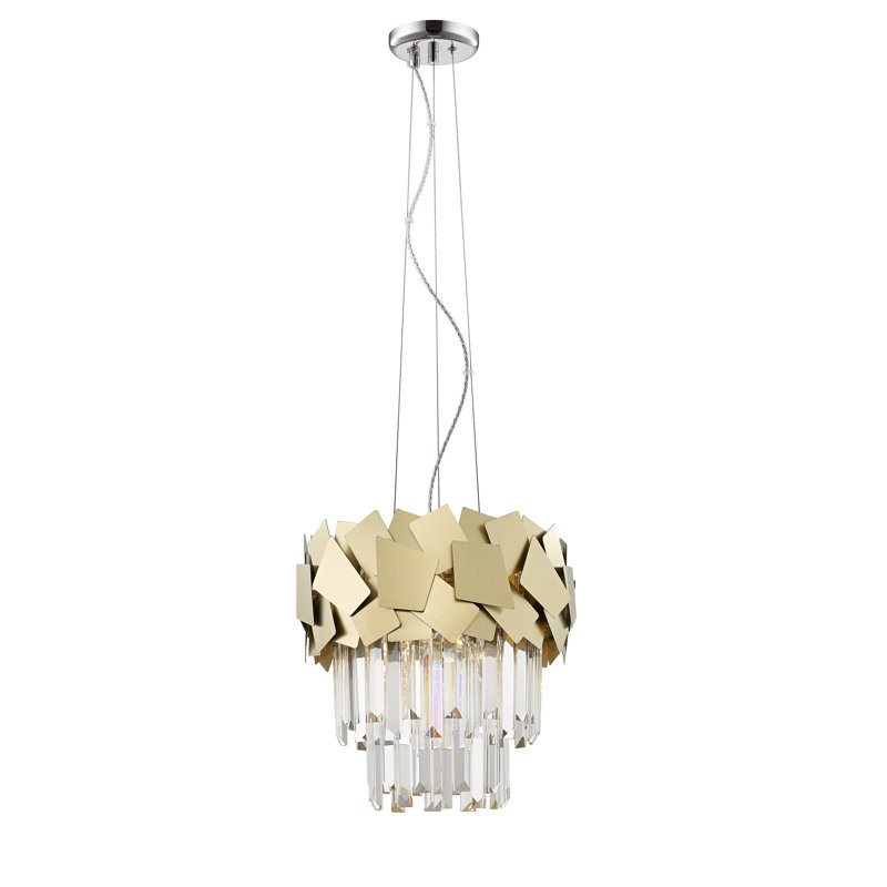 Anastaysia 4 - Light Crystal Chandelier, Gold