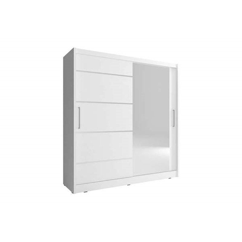 Ashod 2 Door Wardrobe, White