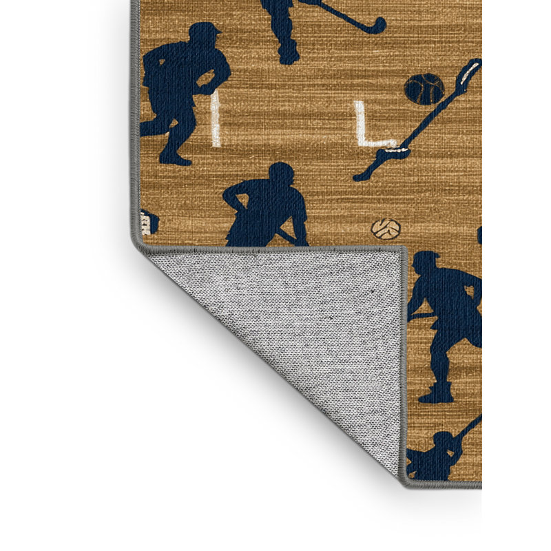 Tapis de hockey sur gazon lavable , Rectangulaire 2 pi x 3 pi