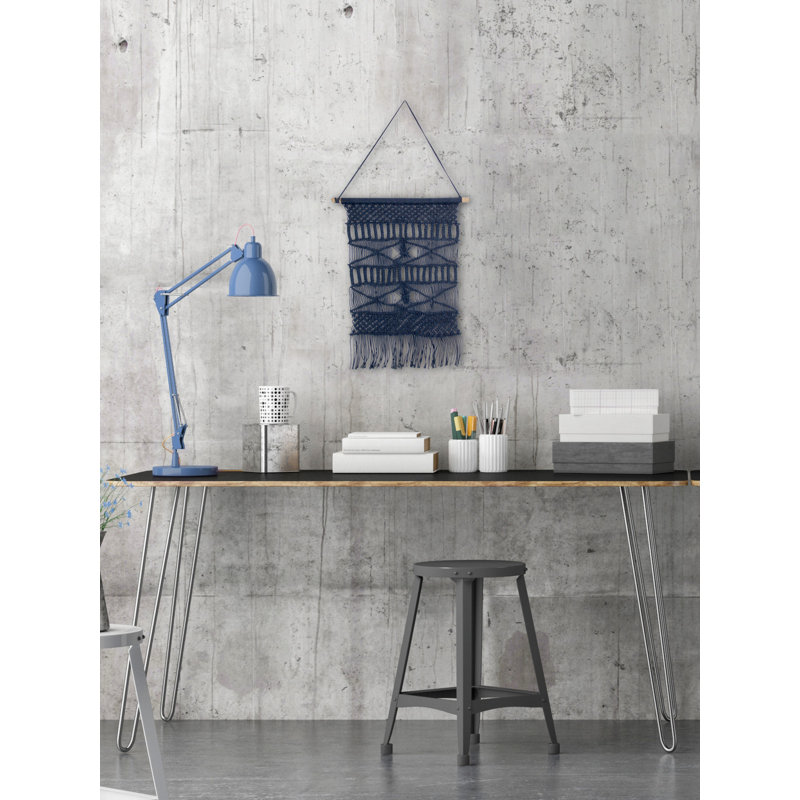 Tapisserie en coton avec accessoires de suspension