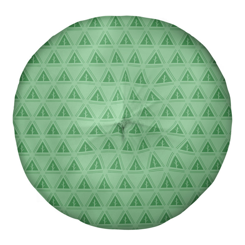 Coussin Theo Nath, 26 po x 26 po, Vert clair