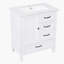 Meuble-lavabo polyvalent avec plusieurs options de rangement et fabrication durable-108525924