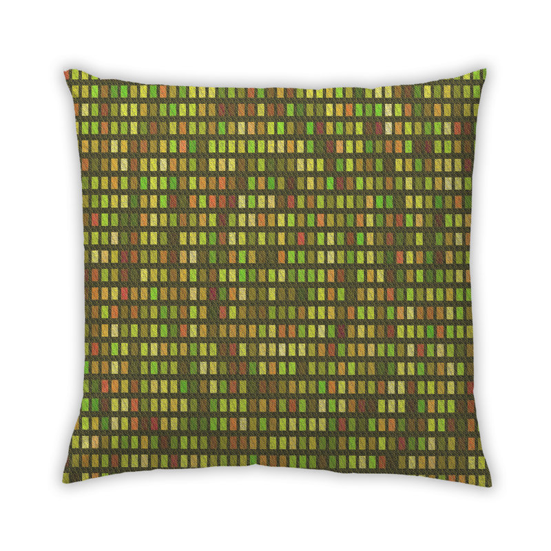 Coussin Chenoa, gris, Microsuède