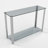 Schwenzer 43.25'' Glass Top Console Table