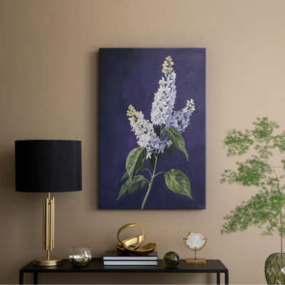 Série FLORAL CCXXXIV - Toile tendue avec châssis de qualité supérieure - Prêt à être accroché