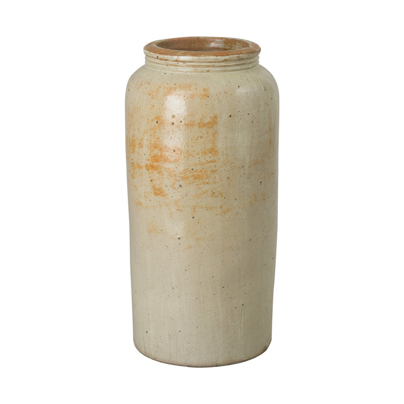 Jar Handmade Ceramic Planter, 37.5" H x 18.5" W x 18.5" D