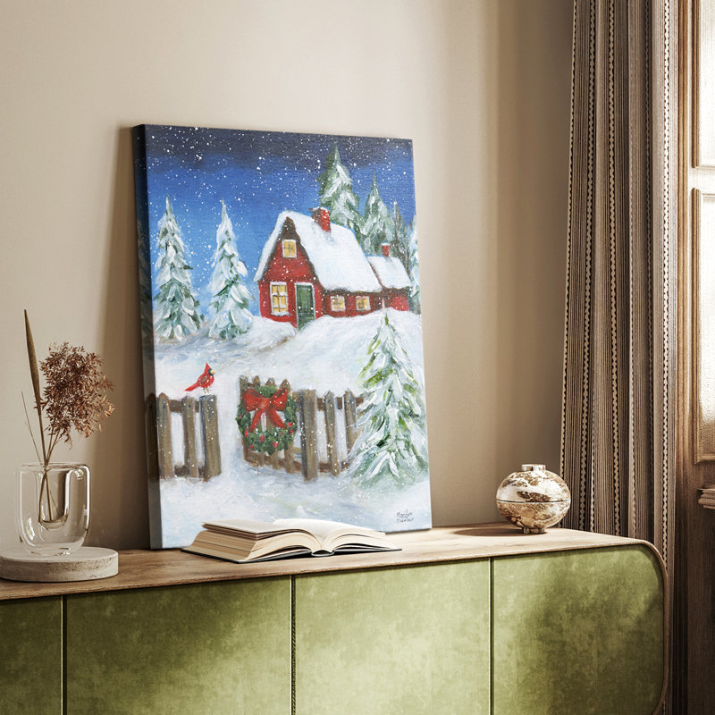 Cozy Christmas - galerie Cavas sur mesure, H 36 po x l 24 po