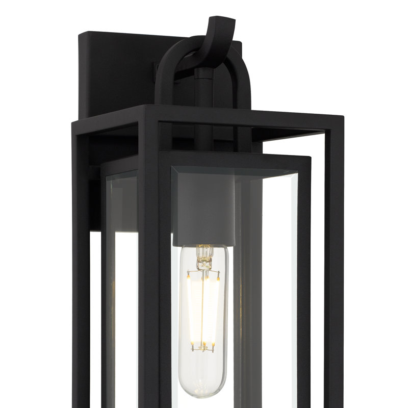 Lanterne murale d'extérieur 1 lumière Alyah, H 14,5 po x l 5,5 po x P 6,25 po