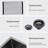 23-Inch Gunmetal Black Kitchen Sink, 16 Gauge T304 Nano Stainless Steel Undermount, 10-Inch Deep, R10 Rounded Corners, Coating For Condensation, 3Mm Rubber Pad, With Drying Rack And Pack Clips 23"