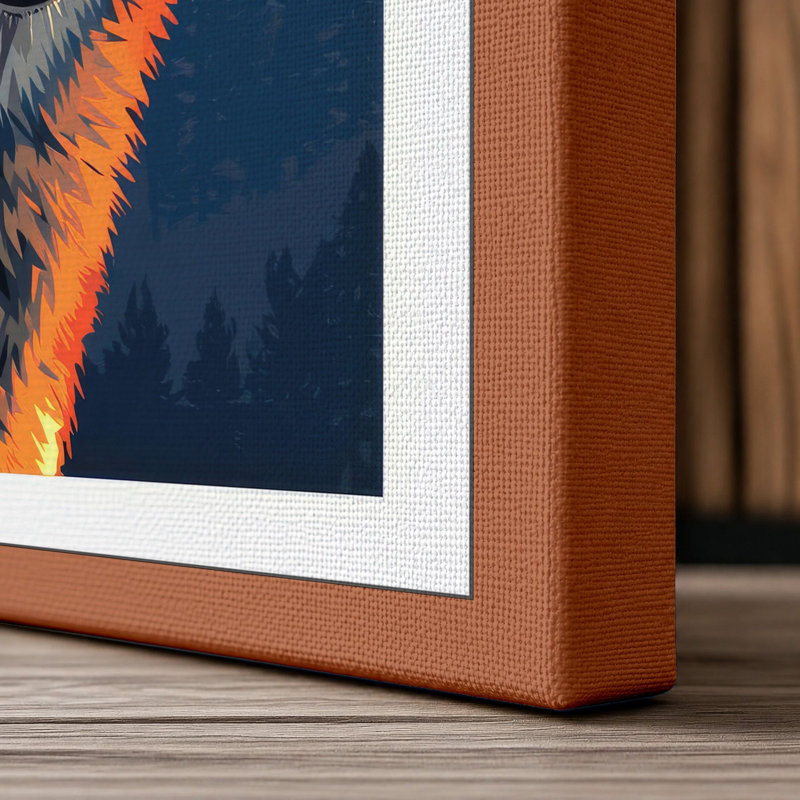 Print, 30x20 - 76.2 x 50.8 cm, Terracotta Border