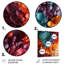 «Rainbow Reverie Collages III», art mural abstrait en métal-1176164557