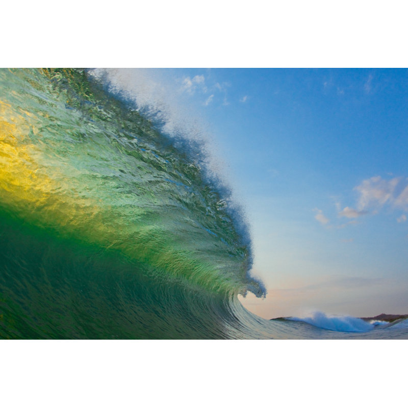 Wave About To Crash by Ianmcdonnell - Wrapped Canvas Print, 30cm H x 46cm W x 3.8cm D