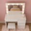 Jaunell Dressing Table with Mirror